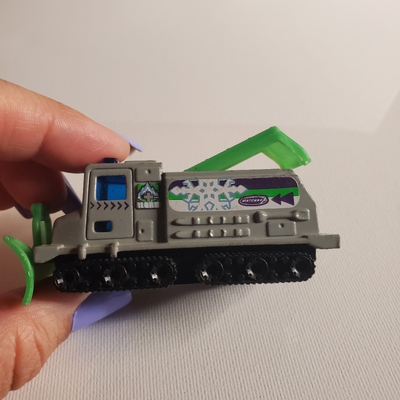 Vintage 1998- SNOW GROOMER matchbox - Picture 6 of 8
